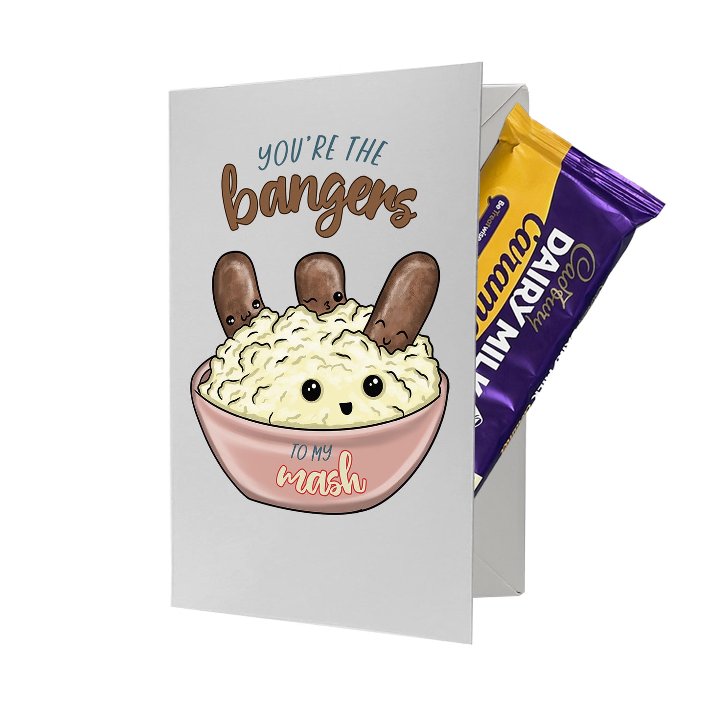 Cardfectionery Bangers To My Mash Greeting Card