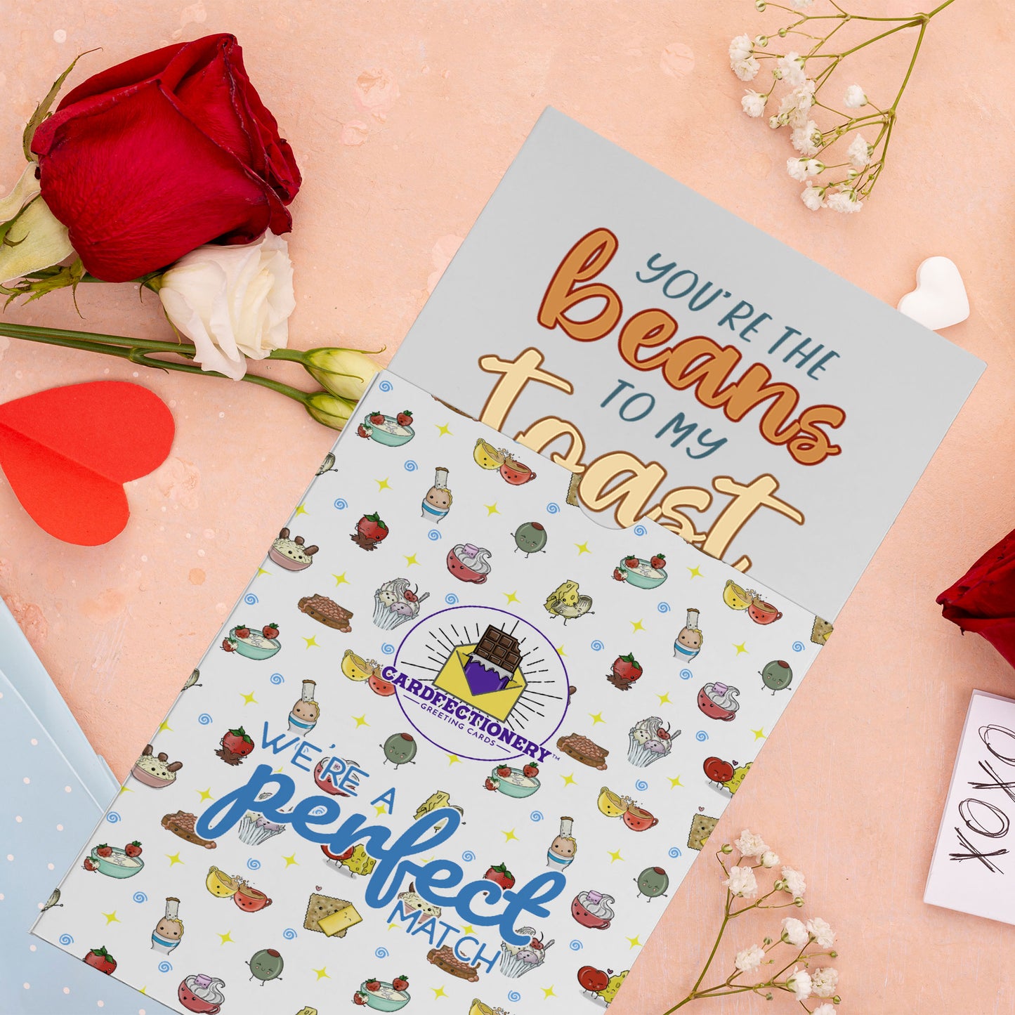 Cardfectionery Beans To My Toast Greeting Card