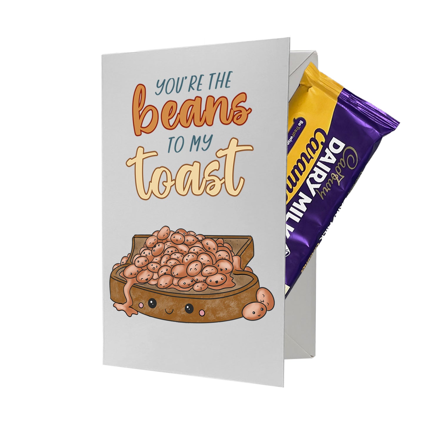 Cardfectionery Beans To My Toast Greeting Card