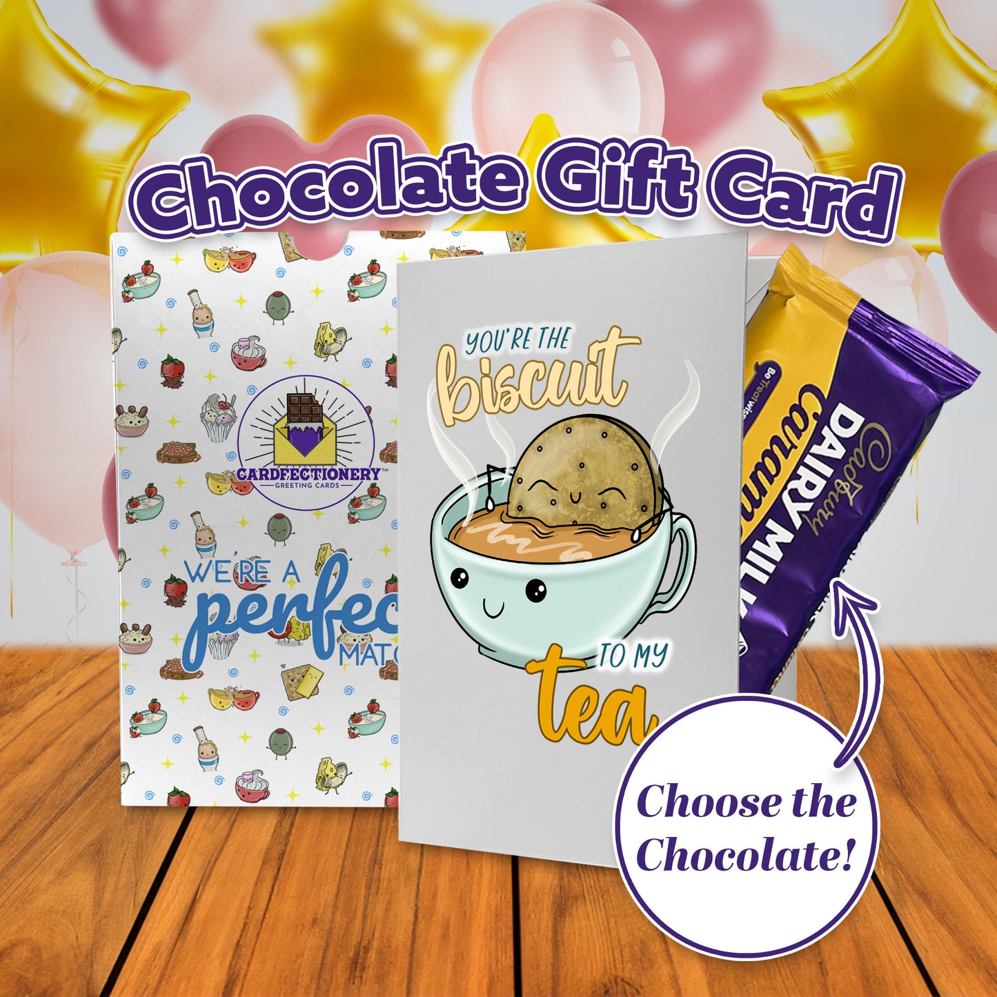 Cardfectionery Biscuit to My Tea Greeting Card
