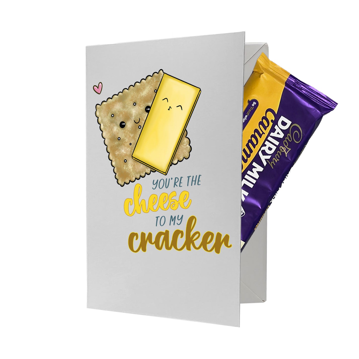 Cardfectionery Cheese to my Cracker Greeting Card