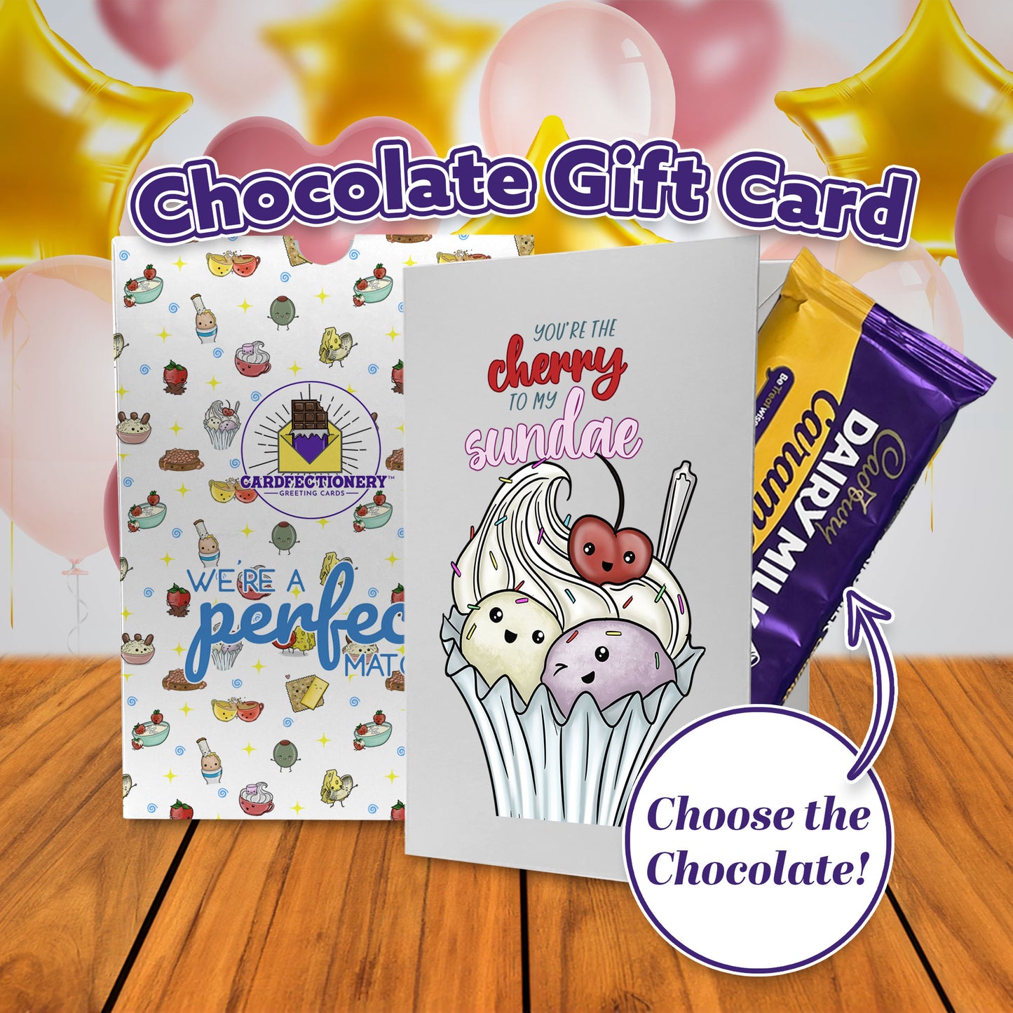 Cardfectionery Cherry to my Sundae Greeting Card