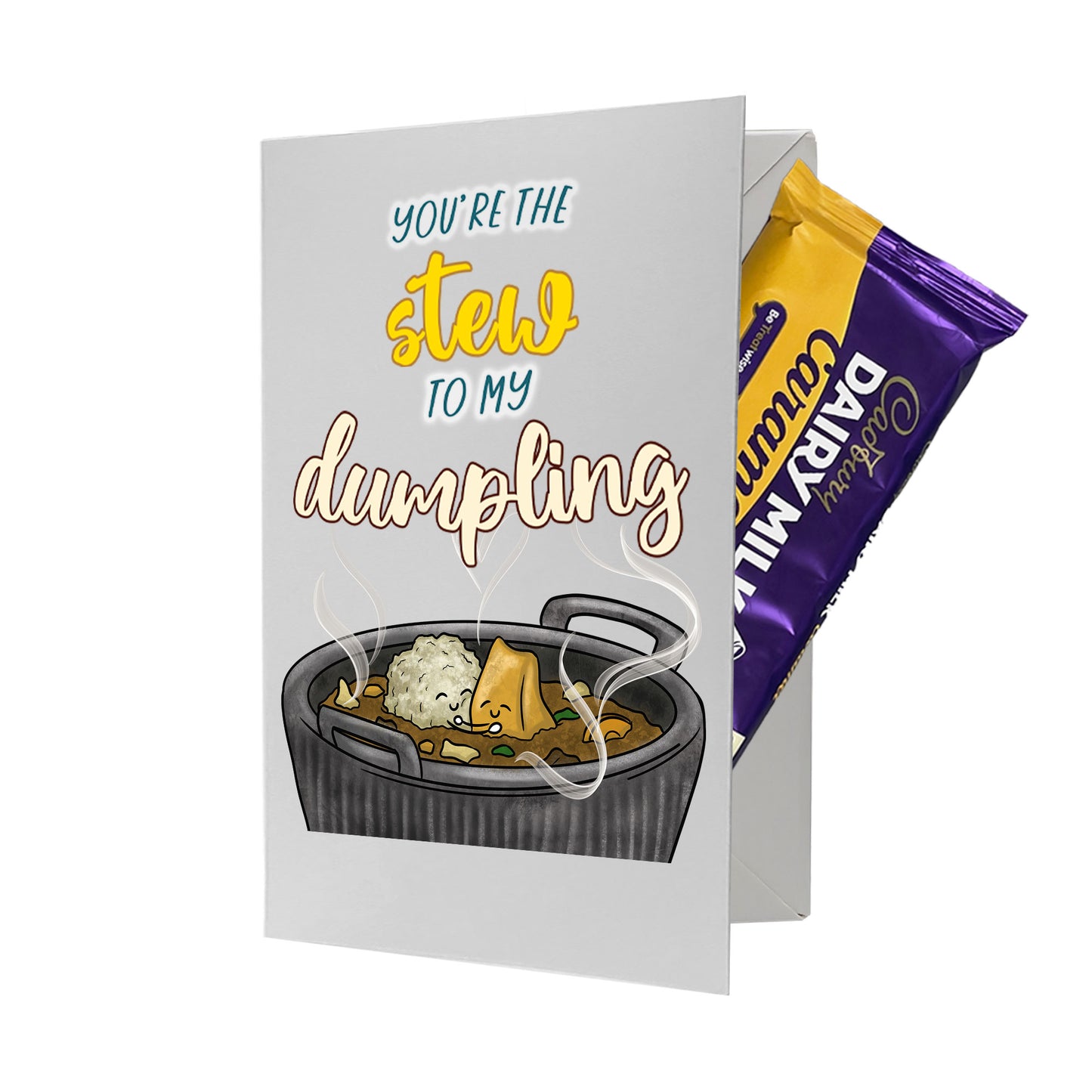 Cardfectionery Stew to my Dumpling Greeting Card