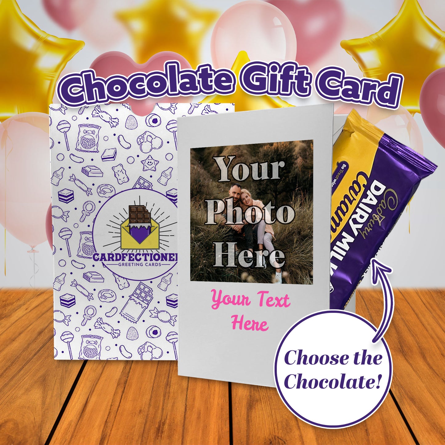 Cardfectionery Photo Upload Greeting Card