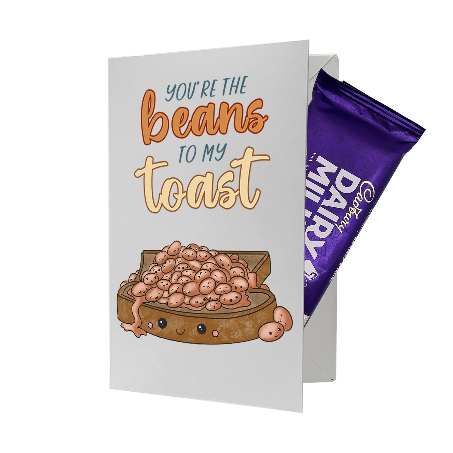 Cardfectionery Beans To My Toast Greeting Card