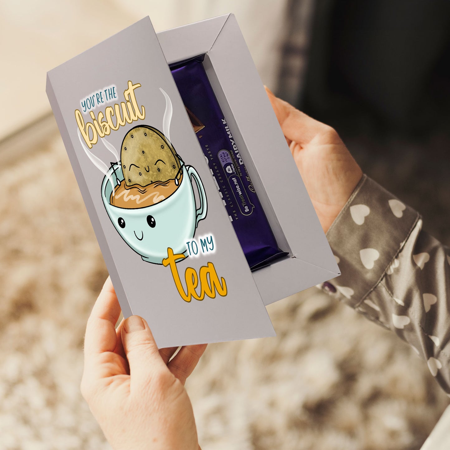 Cardfectionery Biscuit to My Tea Greeting Card