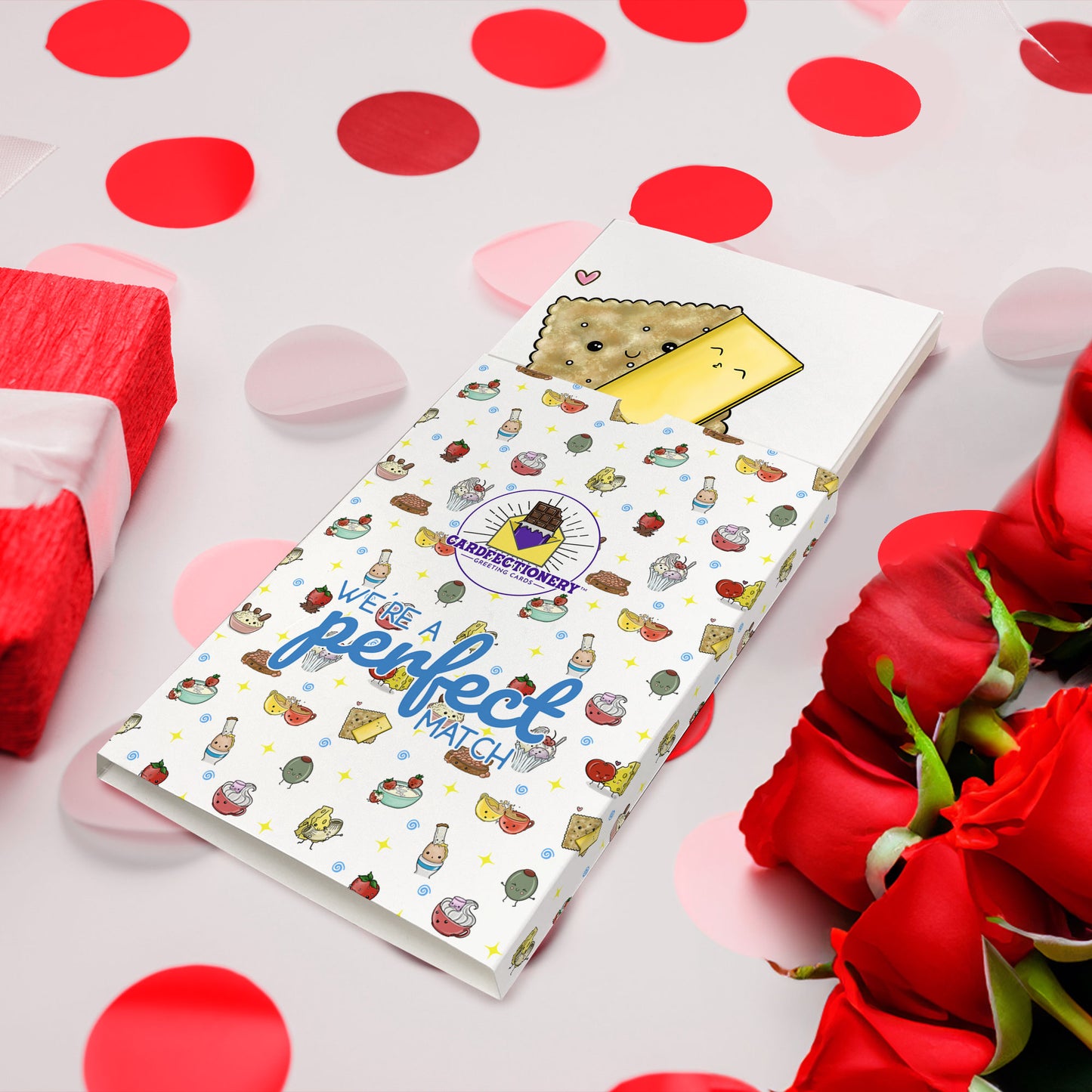 Cardfectionery Cheese to my Cracker Greeting Card