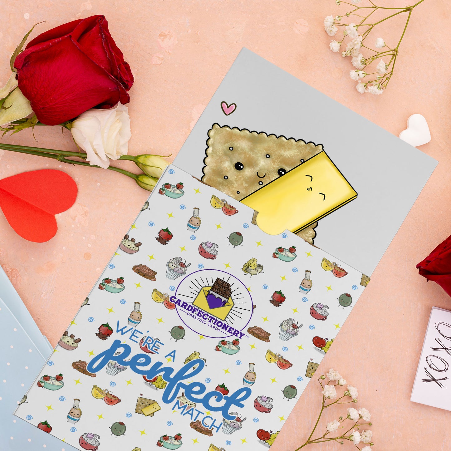 Cardfectionery Cheese to my Cracker Greeting Card
