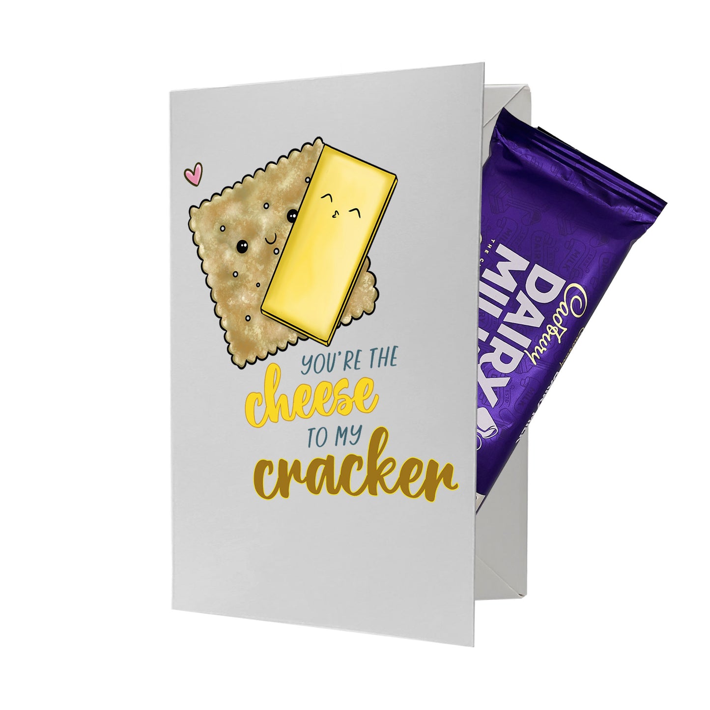 Cardfectionery Cheese to my Cracker Greeting Card