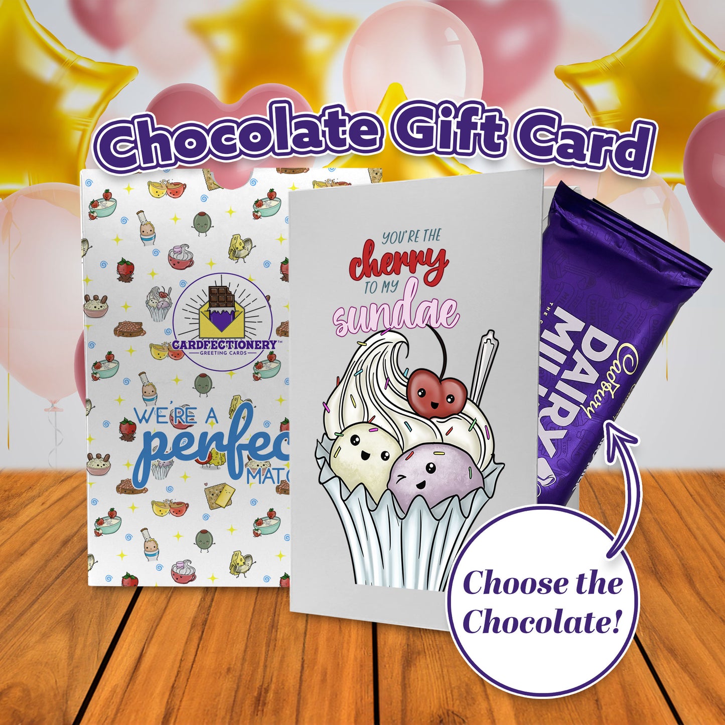 Cardfectionery Cherry to my Sundae Greeting Card