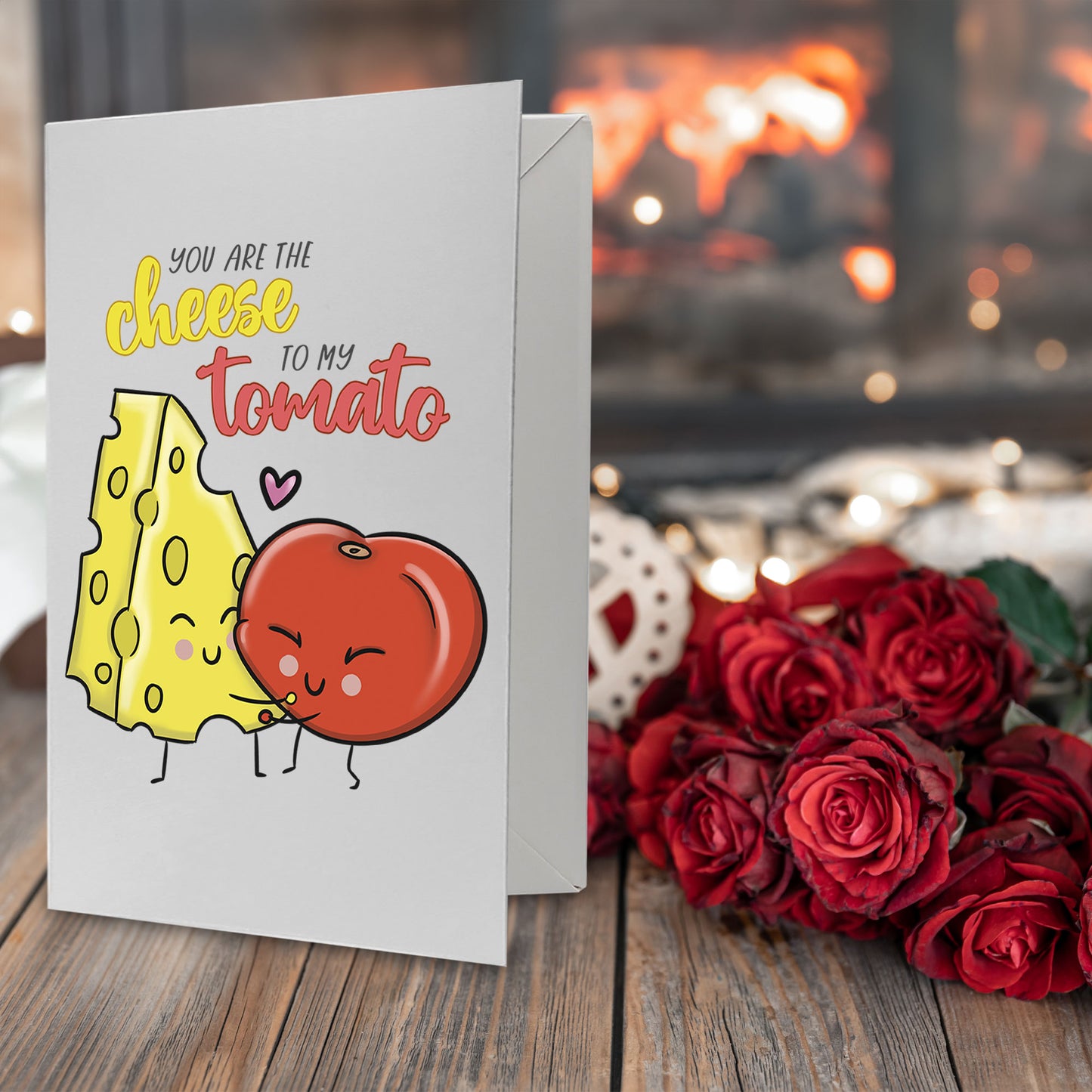 Cardfectionery Cheese to my Tomato Greeting Card
