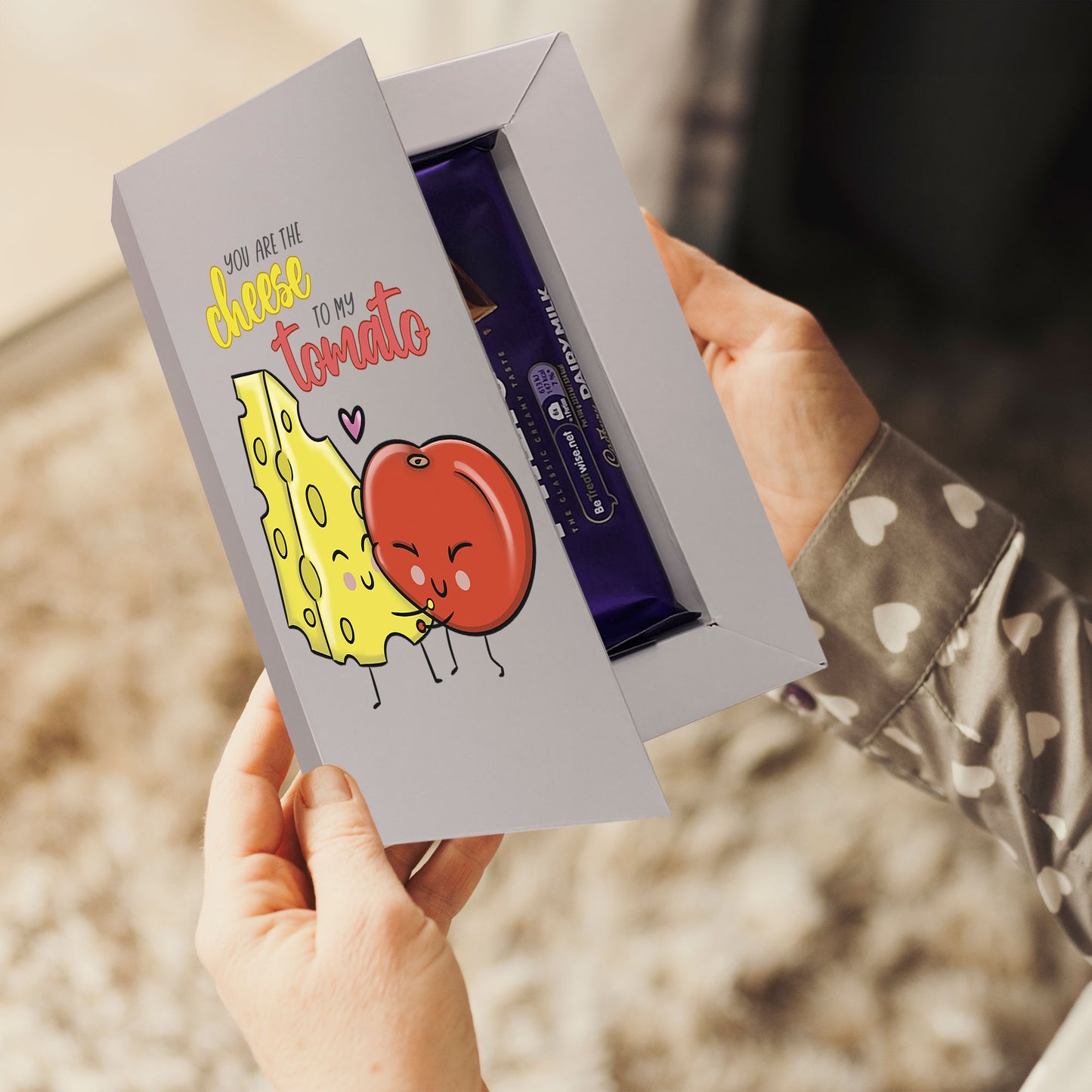 Cardfectionery Cheese to my Tomato Greeting Card