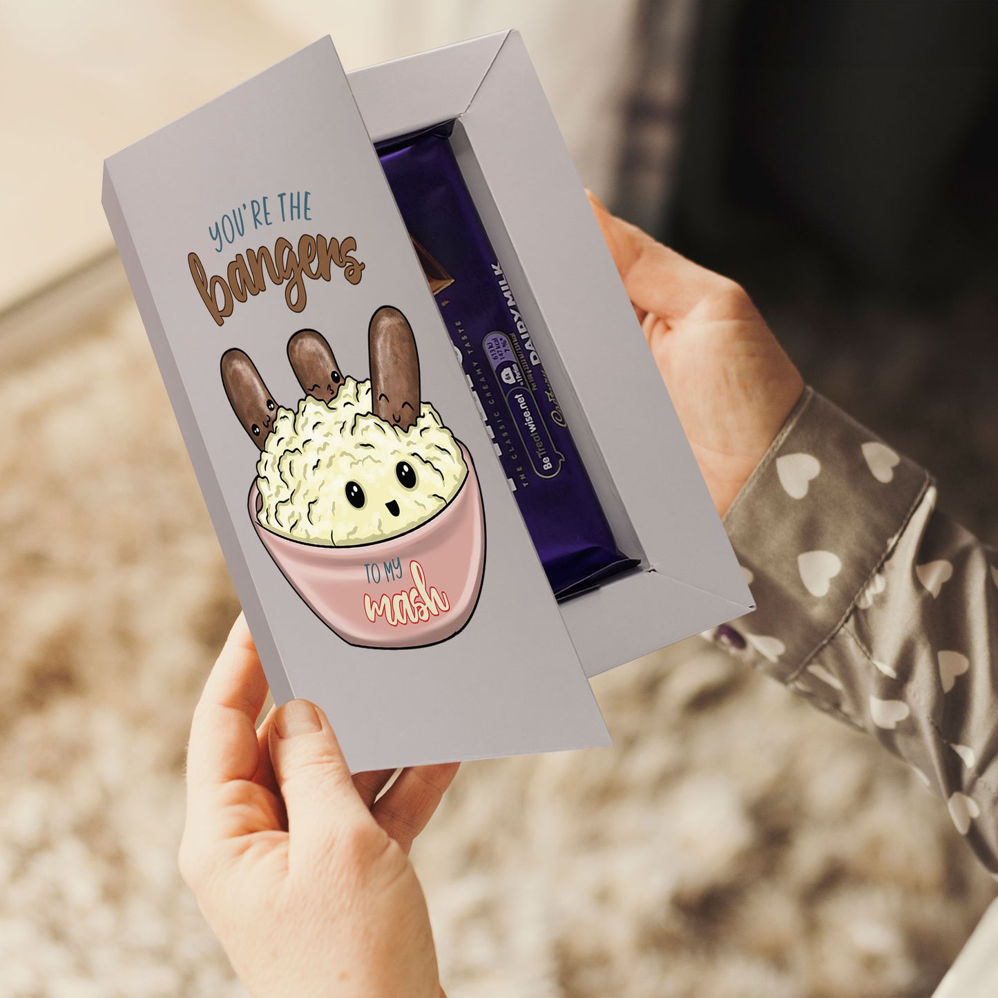 Cardfectionery Bangers To My Mash Greeting Card