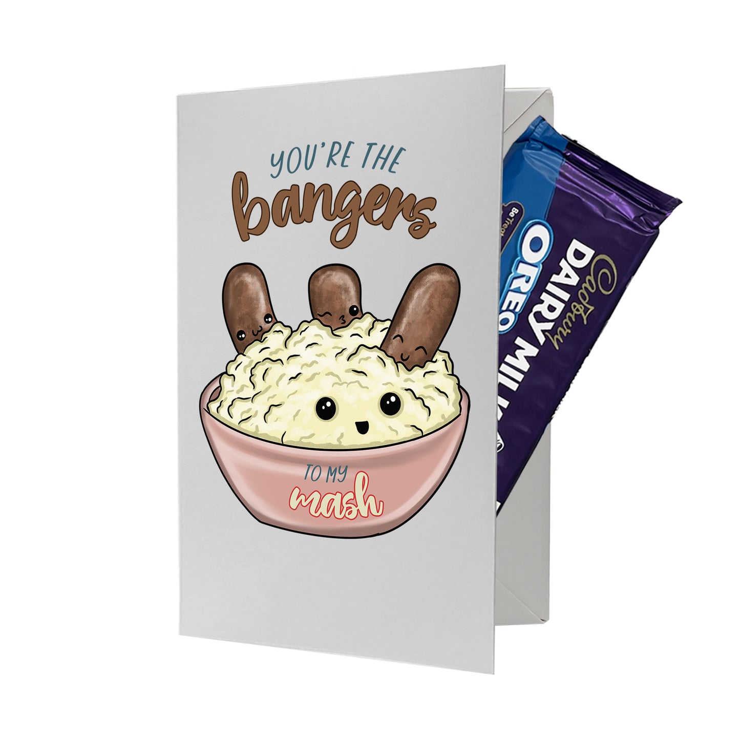 Cardfectionery Bangers To My Mash Greeting Card