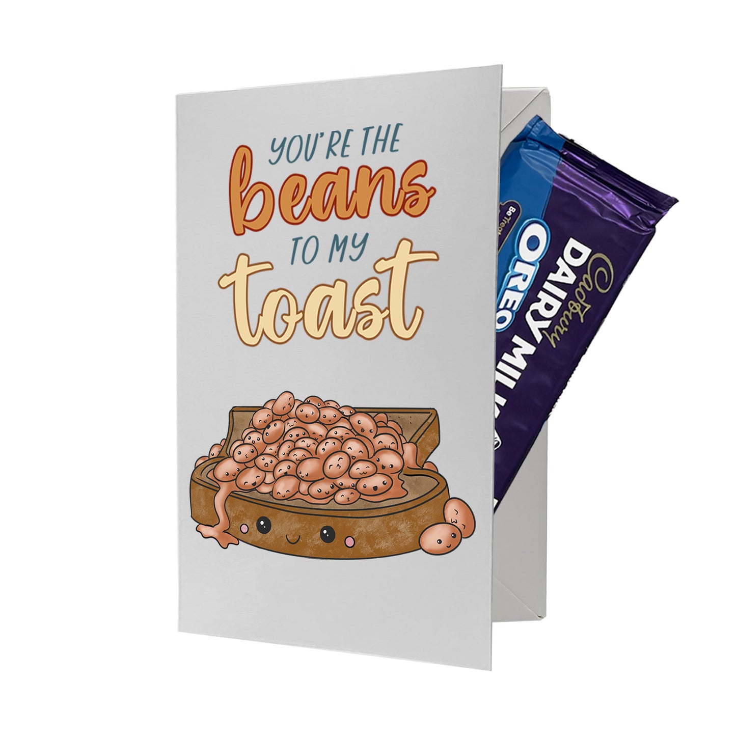 Cardfectionery Beans To My Toast Greeting Card
