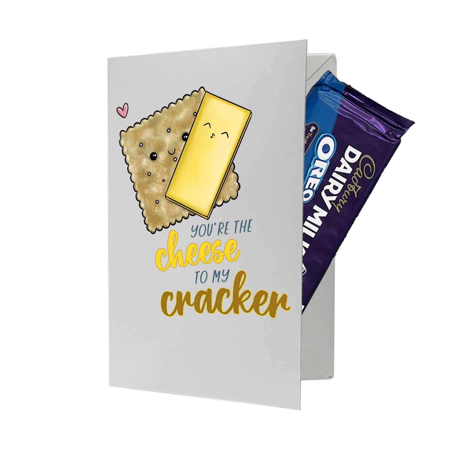 Cardfectionery Cheese to my Cracker Greeting Card