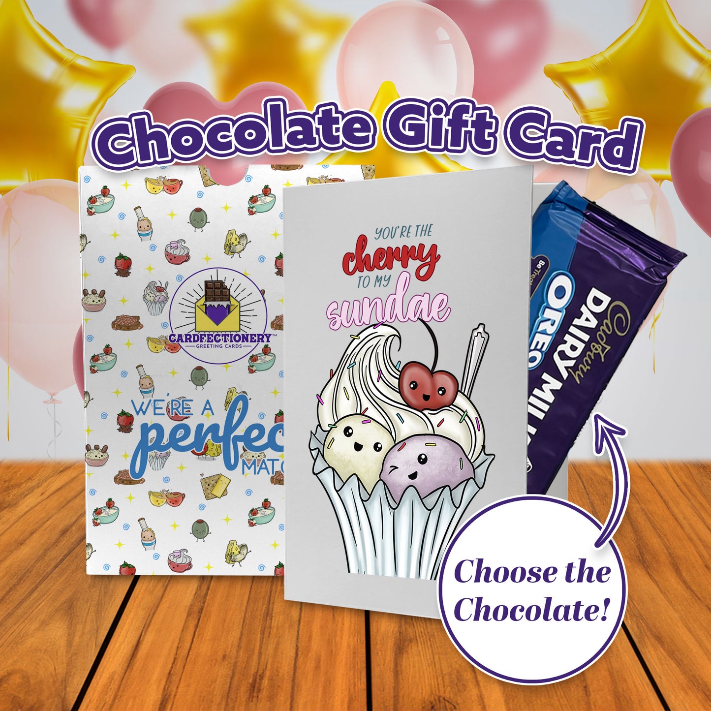 Cardfectionery Cherry to my Sundae Greeting Card