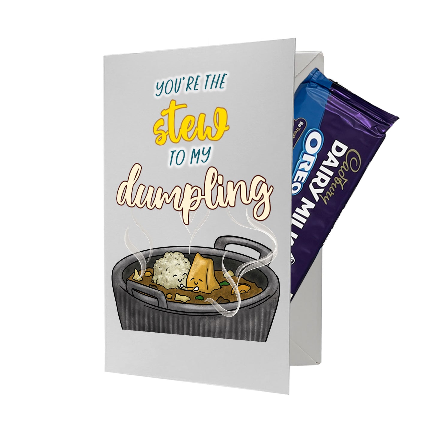 Cardfectionery Stew to my Dumpling Greeting Card