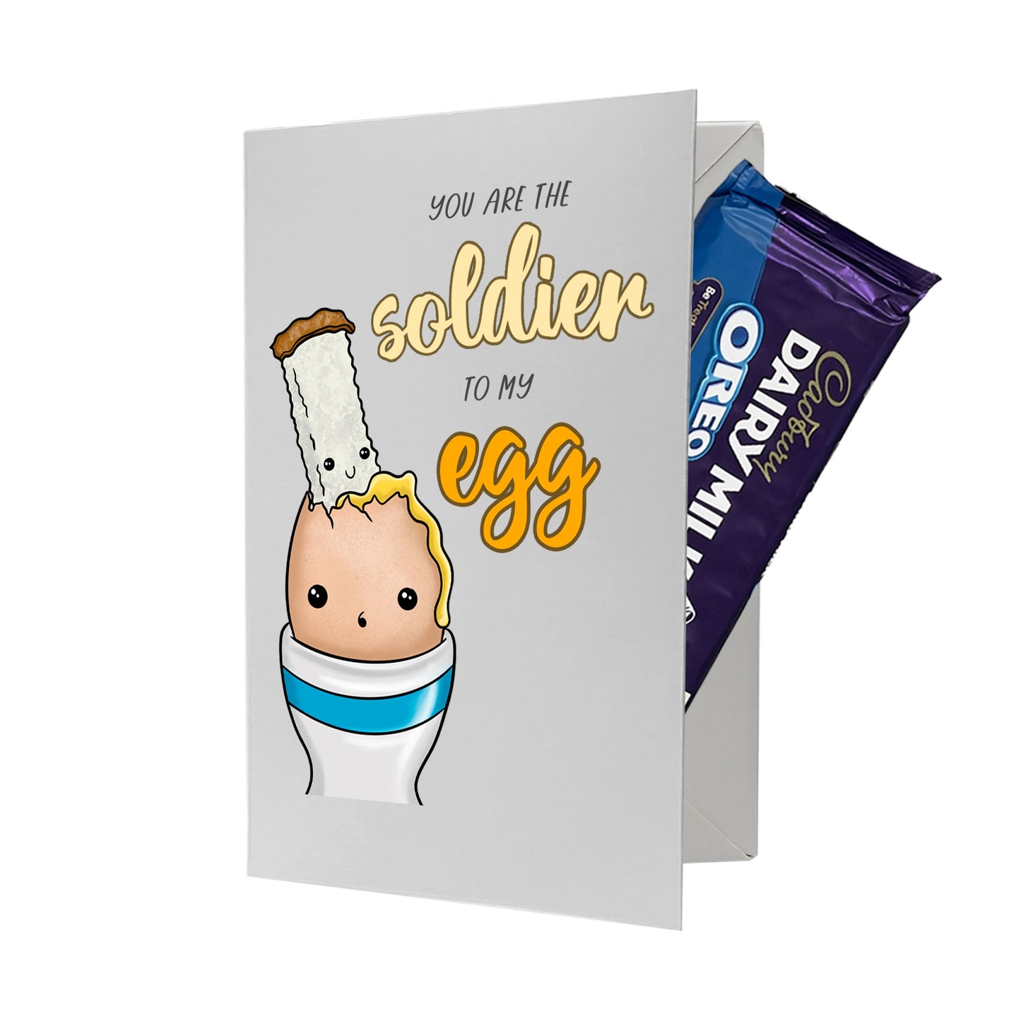 Cardfectionery Soldier to my Egg Greeting Card