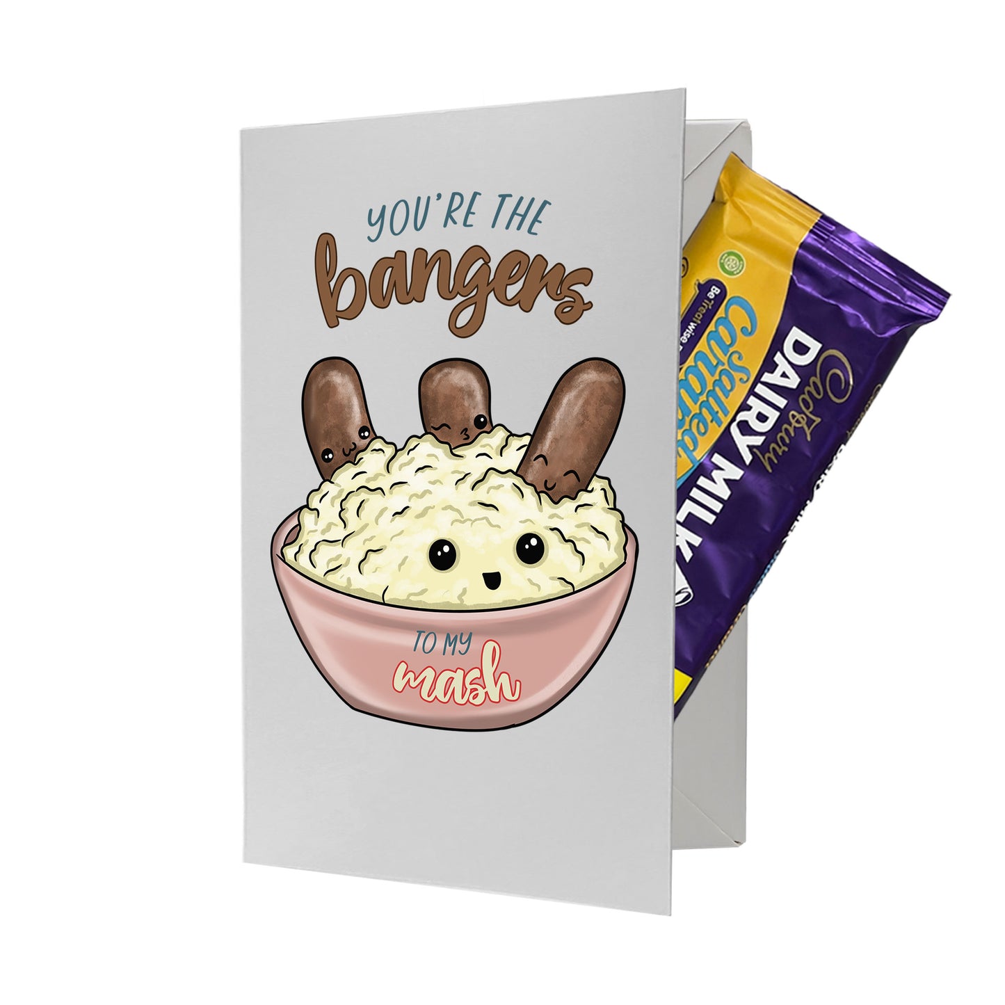 Cardfectionery Bangers To My Mash Greeting Card