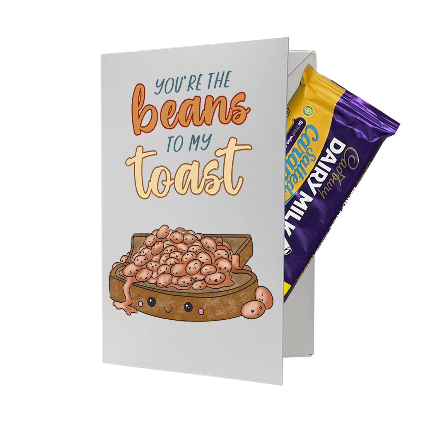Cardfectionery Beans To My Toast Greeting Card
