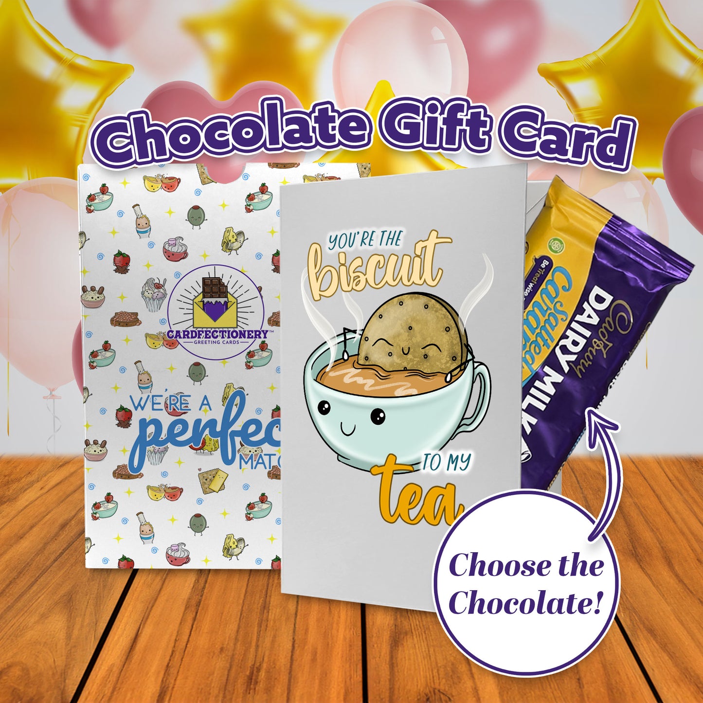 Cardfectionery Biscuit to My Tea Greeting Card