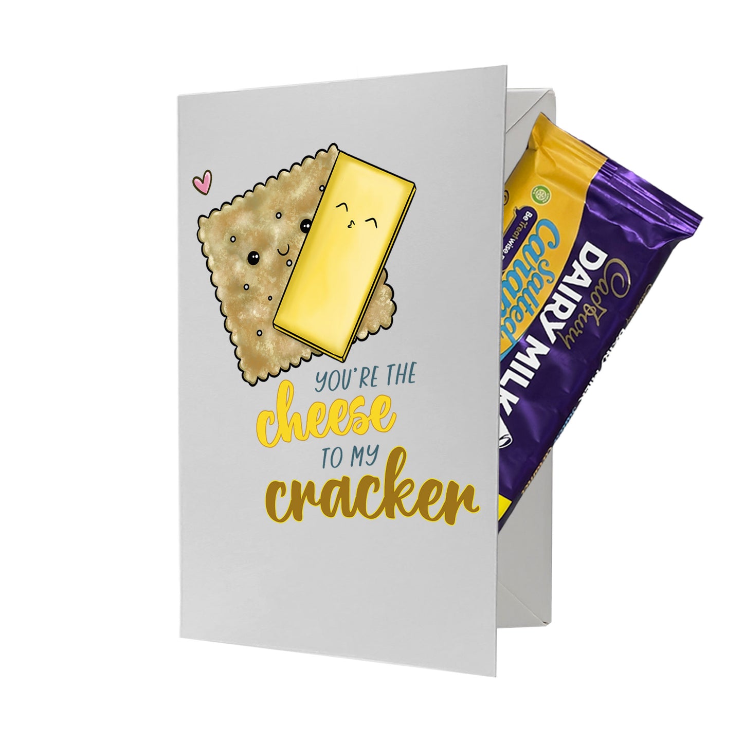 Cardfectionery Cheese to my Cracker Greeting Card