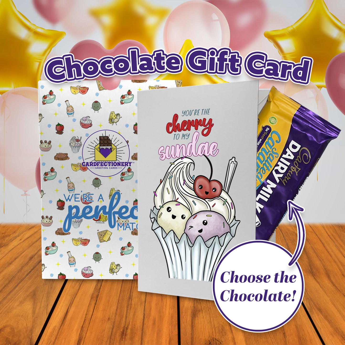 Cardfectionery Cherry to my Sundae Greeting Card