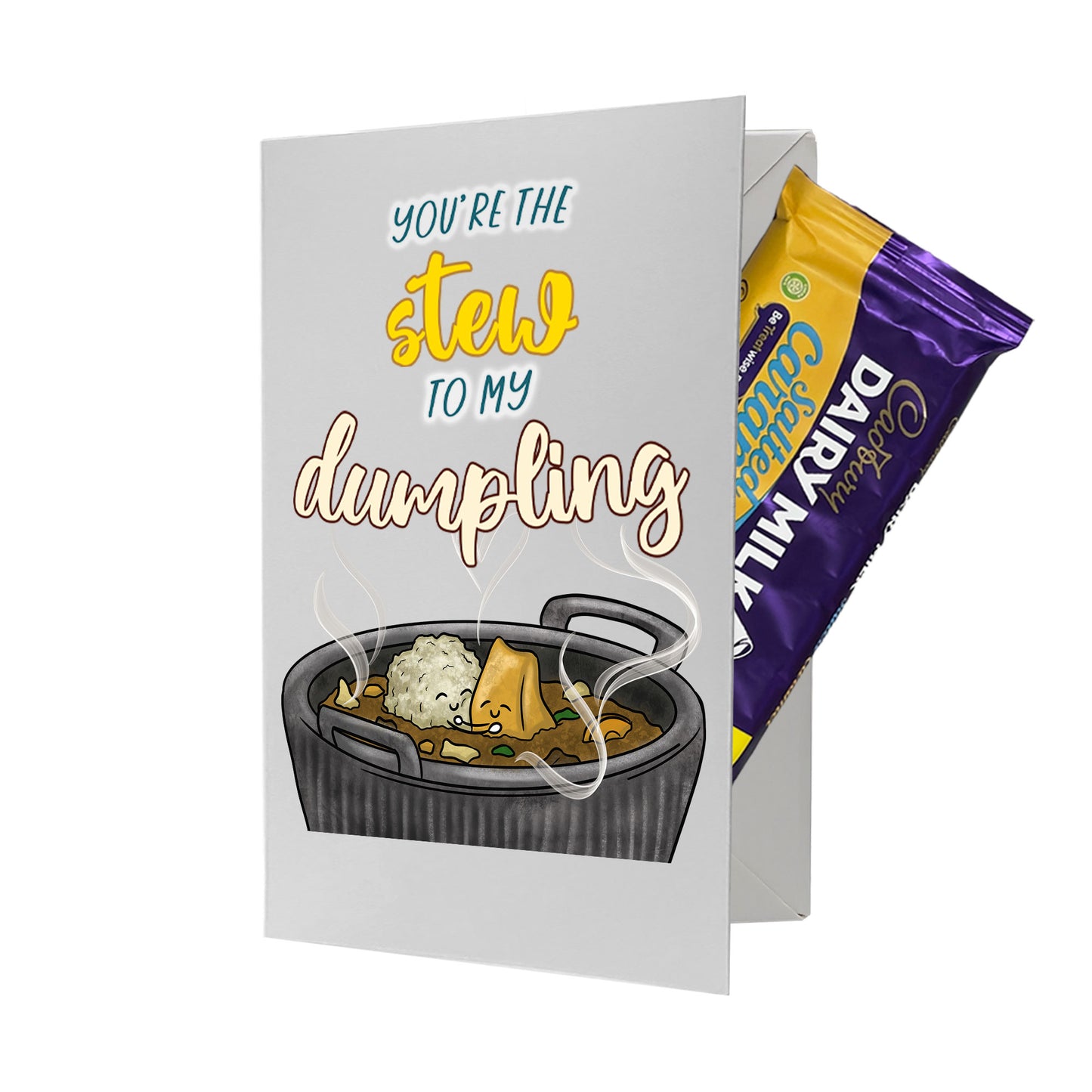 Cardfectionery Stew to my Dumpling Greeting Card