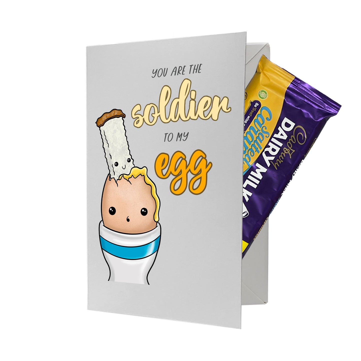 Cardfectionery Soldier to my Egg Greeting Card
